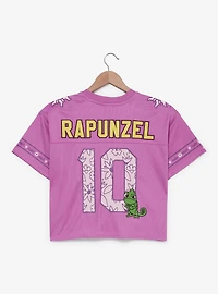 Disney Tangled Rapunzel Women's Cropped Football Jersey - BoxLunch Exclusive