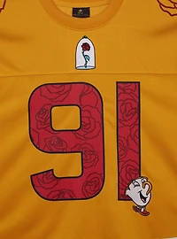 Disney Beauty and the Beast Belle Cropped Women's Plus Football Jersey - BoxLunch Exclusive