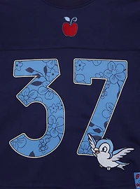 Disney Snow White and The Seven Dwarfs Cropped Women's Plus Football Jersey - BoxLunch Exclusive