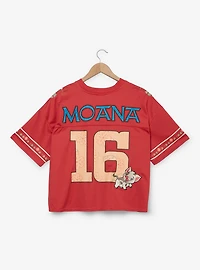 Disney Moana Hei Women's Plus Cropped Football Jersey — BoxLunch Exclusive