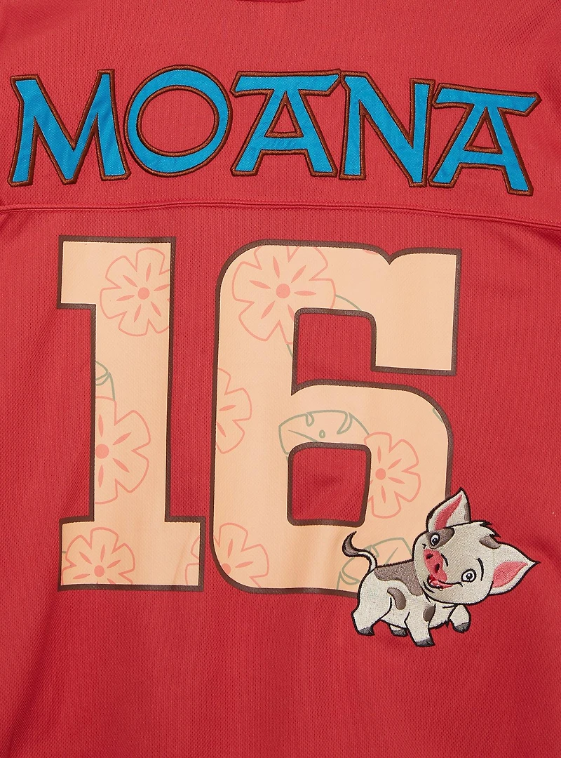 Disney Moana Hei Women's Plus Cropped Football Jersey — BoxLunch Exclusive