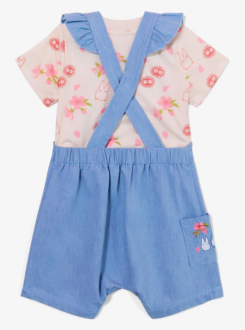 Studio Ghibli® My Neighbor Totoro Cherry Blossom Infant T-Shirt and Overall Set