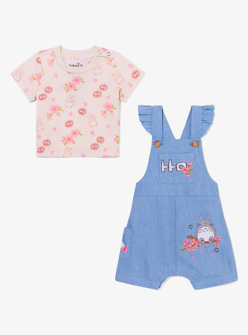 Studio Ghibli® My Neighbor Totoro Cherry Blossom Infant T-Shirt and Overall Set