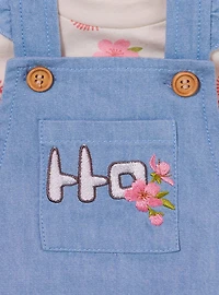 Studio Ghibli® My Neighbor Totoro Cherry Blossom Infant T-Shirt and Overall Set