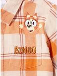 Bluey Bingo Embroidered Toddler Flannel - BoxLunch Exclusive
