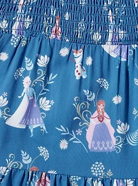 Disney Frozen Anna & Elsa Allover Print Toddler Ruffle Dress - BoxLunch Exclusive