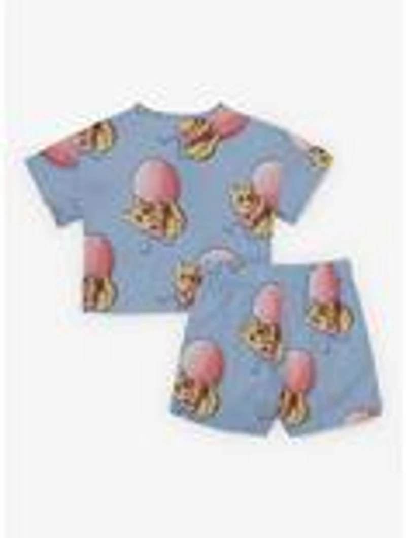 Disney Winnie the Pooh Balloon Bear Allover Print Infant Shirt & Short Set - BoxLunch Exclusive