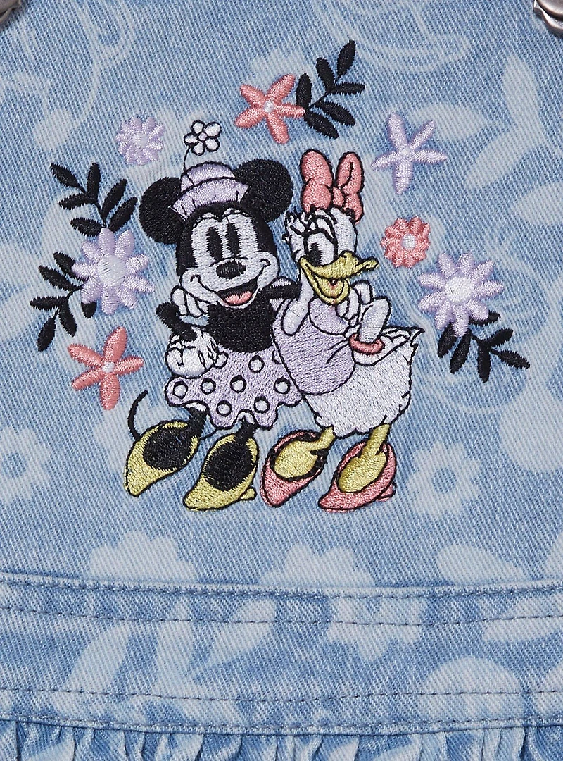 Disney Minnie Mouse & Daisy Duck Toddler Denim Dress — BoxLunch Exclusive
