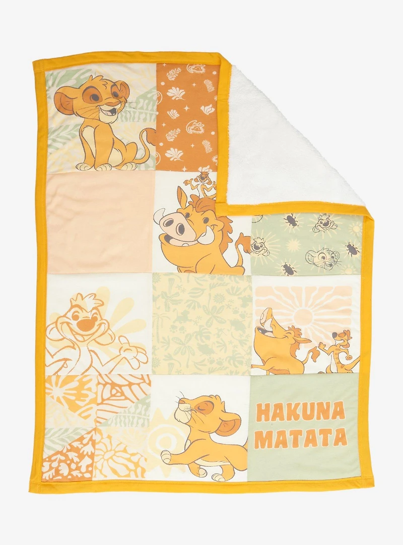 Disney The Lion King Quilted Baby Blanket — BoxLunch Exclusive
