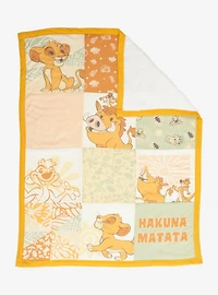 Disney The Lion King Quilted Baby Blanket — BoxLunch Exclusive