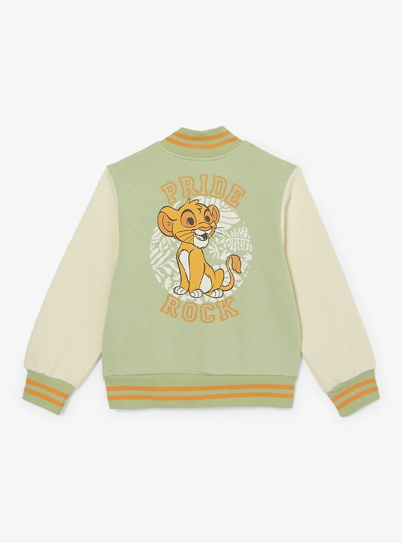 Disney The Lion King Simba, Timon, & Pumbaa Toddler Varsity Jacket — BoxLunch Exclusive