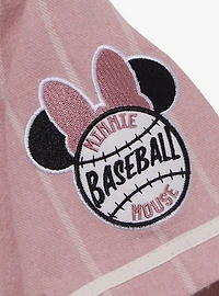 Disney Minnie Mouse Striped Toddler Baseball Jersey