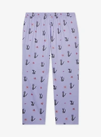 Studio Ghibli® Kiki's Delivery Service Jiji Allover Print Women's Plus Sleep Pants — BoxLunch Exclusive
