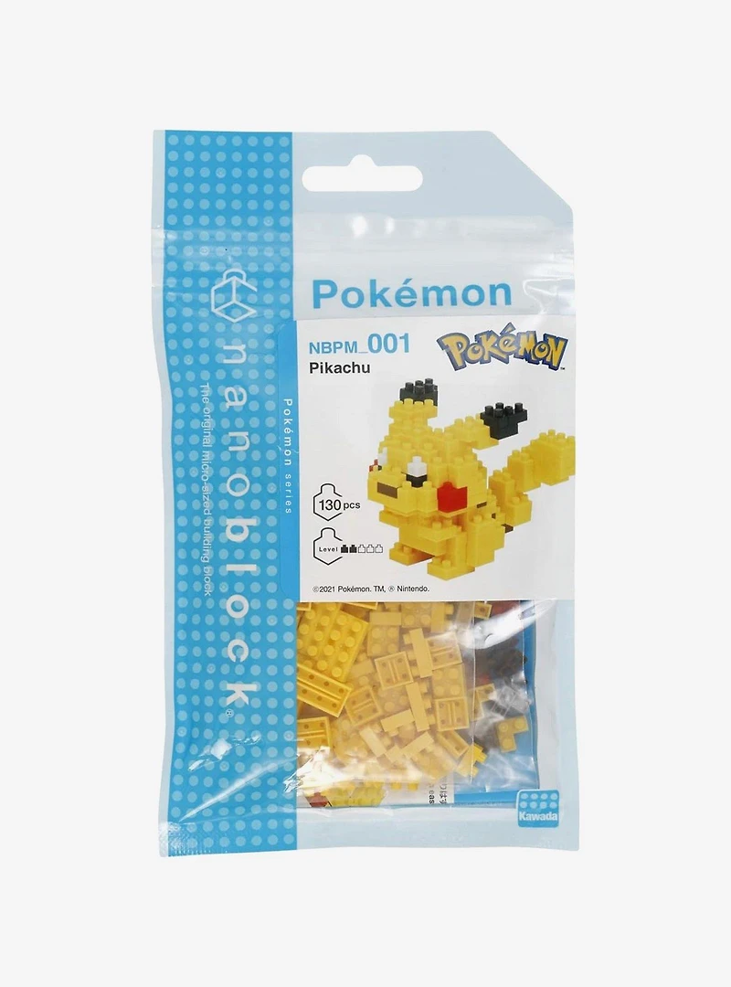 Nanoblock Pokémon Pikachu Build Set