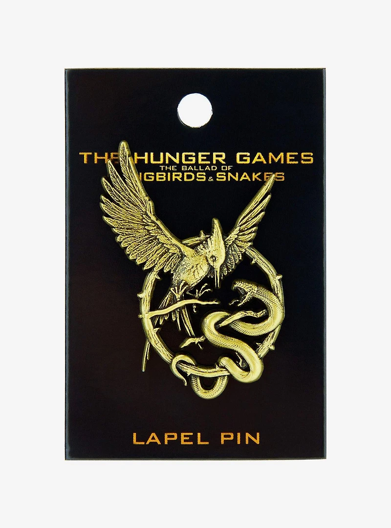 The Hunger Games: The Ballad of Songbirds & Snakes Logo Enamel Pin