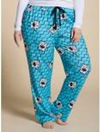 SpongeBob SquarePants DoodleBob Allover Print Women's Plus Sleep Pants
