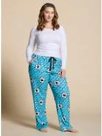 SpongeBob SquarePants DoodleBob Allover Print Women's Plus Sleep Pants