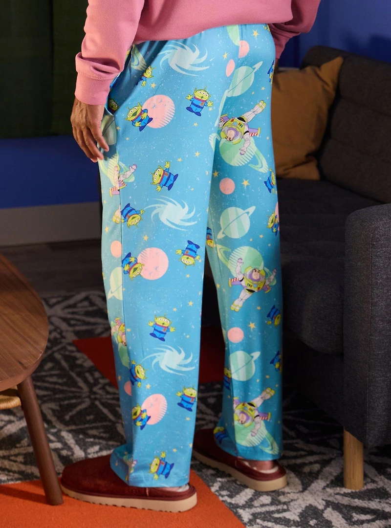 Disney Pixar Toy Story Buzz Lightyear & Aliens Sleep Pants — BoxLunch Exclusive