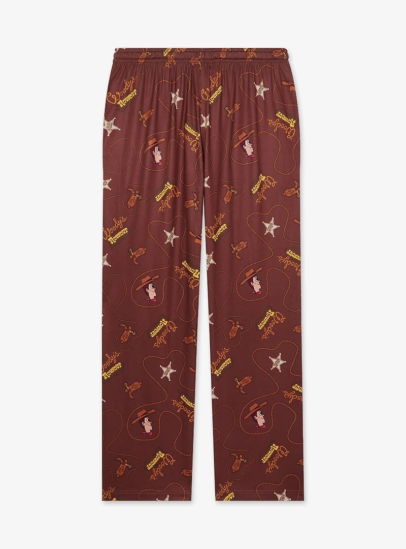 Disney Pixar Toy Story Woody's Roundup Icons Allover Print Sleep Pants - BoxLunch Exclusive
