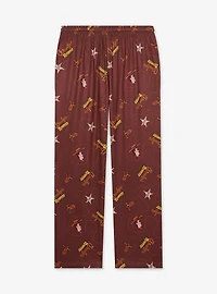 Disney Pixar Toy Story Woody's Roundup Icons Allover Print Plus Sleep Pants - BoxLunch Exclusive