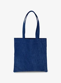 Gilmore Girls Stars Hollow Patches Denim Tote Bag — BoxLunch Exclusive