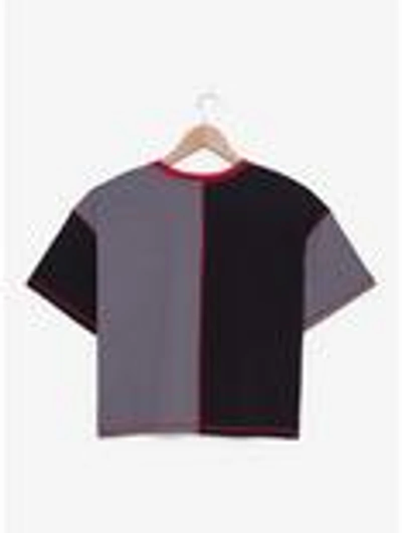 Adventure Time Marceline Split Color Cropped Women's Plus T-Shirt - BoxLunch Exclusive