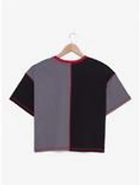 Adventure Time Marceline Split Color Cropped Women's Plus T-Shirt - BoxLunch Exclusive