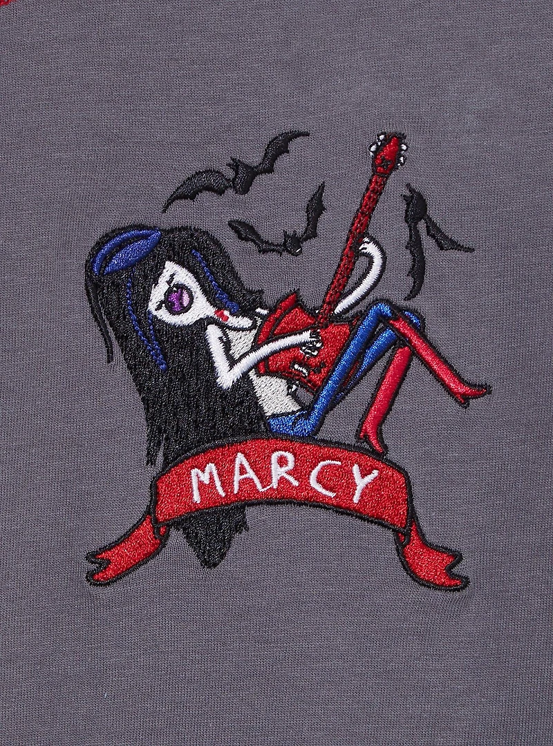 Adventure Time Marceline Split Color Cropped Women's Plus T-Shirt - BoxLunch Exclusive