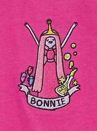 Adventure Time Princess Bubblegum Split Color Cropped Women's Plus T-Shirt - BoxLunch Exclusive