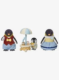 Calico Critters Penguin Family Figure Set