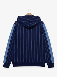Doctor Who Time Lord Striped Zippered Hoodie