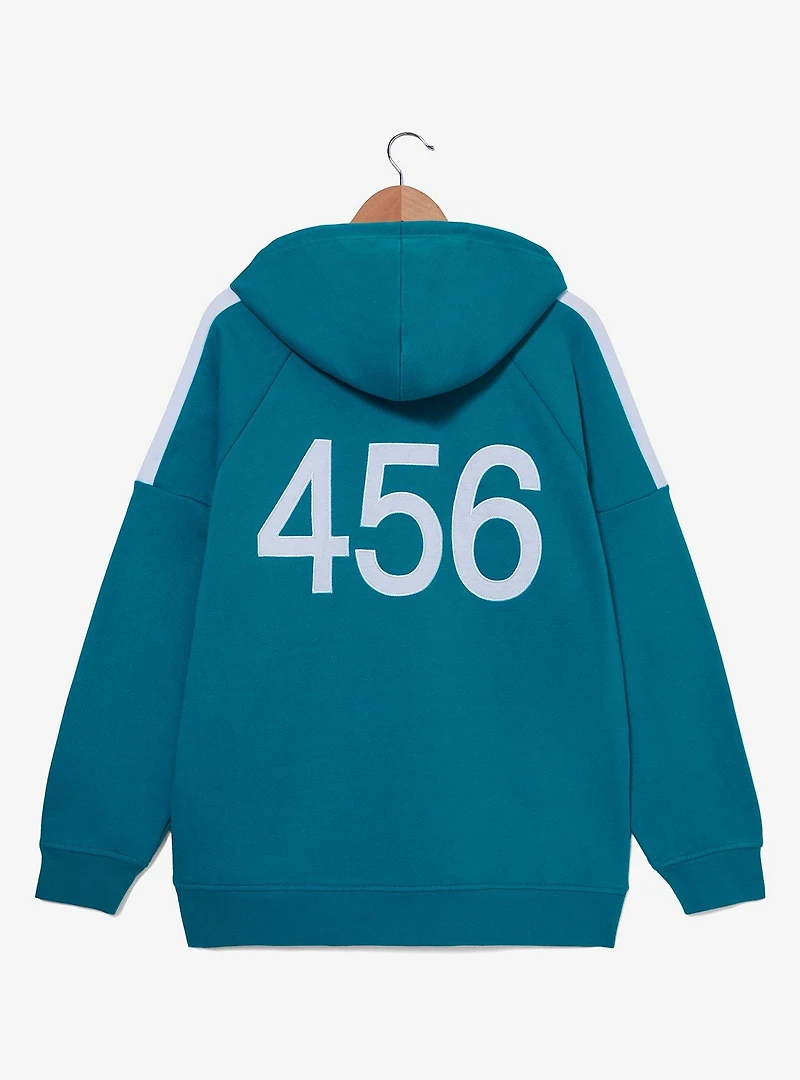 Squid Game Player 456 Replica Zippered Hoodie - BoxLunch Exclusive
