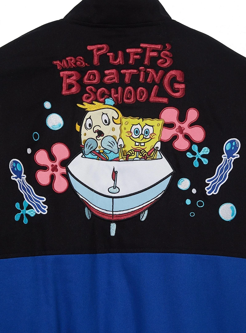 SpongeBob SquarePants Mrs. Puff's Boating School Racing Jacket - BoxLunch Exclusive