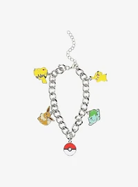 Pokémon Characters Charm Bracelet