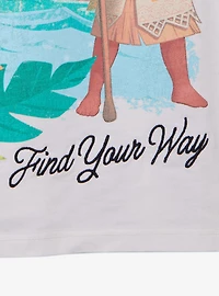 Disney Moana Island Portrait Women's Cropped T-Shirt