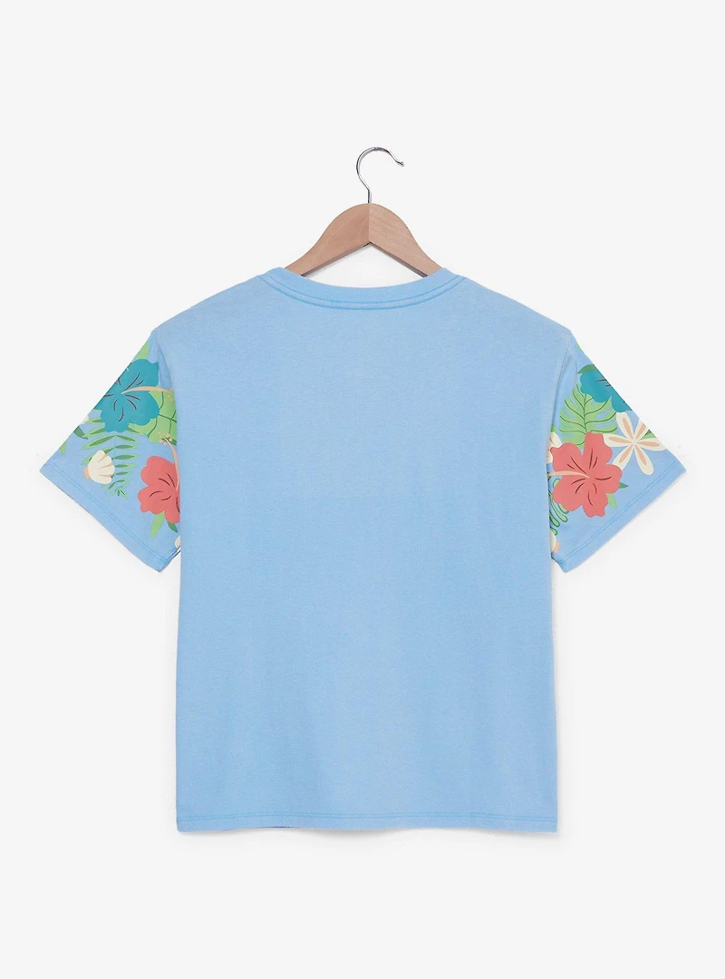 Disney Moana Hibiscus Floral Women's T-Shirt