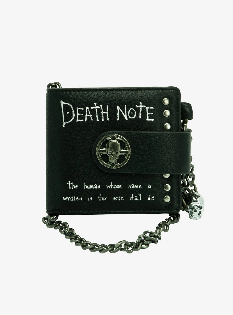 Death Note Cap Pin and Wallet Bundle
