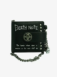 Death Note Cap Pin and Wallet Bundle