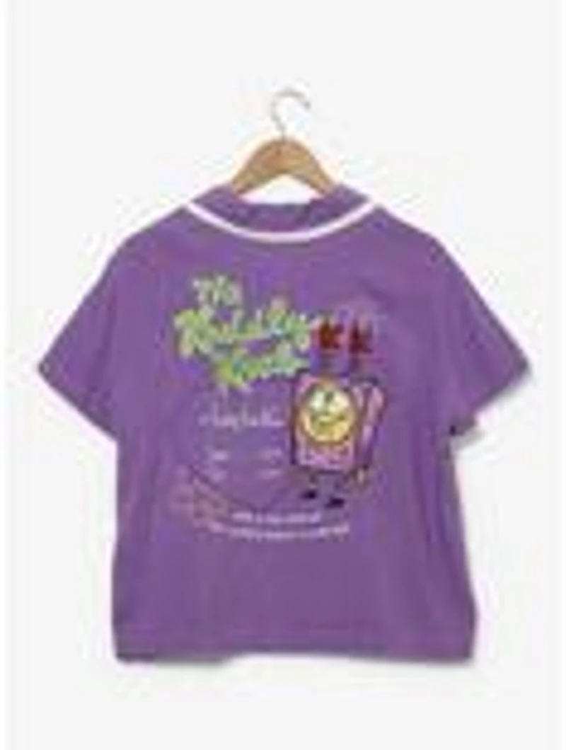 SpongeBob SquarePants The Kuddly Krab Women's Cropped Woven T-Shirt — BoxLunch Exclusive