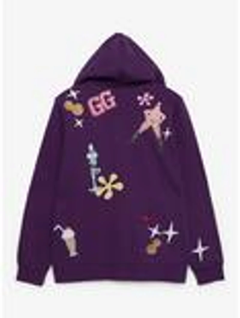 SpongeBob SquarePants Goofy Goober Icons Zippered Hoodie - BoxLunch Exclusive