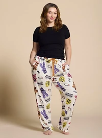 Five Nights at Freddy's Characters Game Over Allover Print Women's Plus Sleep Pants - BoxLunch Exclusive