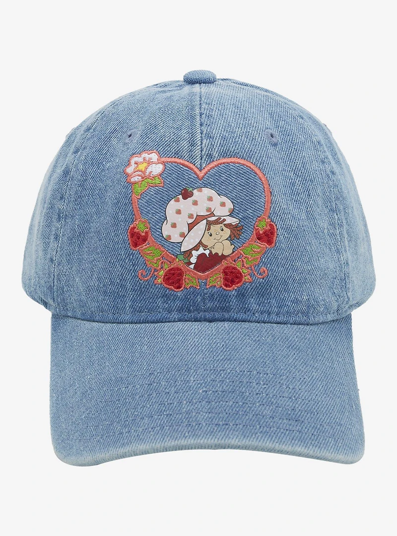 Strawberry Shortcake Denim Strawberry Heart Ball Cap