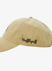 Harry Potter Hufflepuff Badger Corduroy Ball Cap — BoxLunch Exclusive