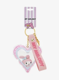 Sanrio My Melody Pillow Pouch Wristlet Keychain