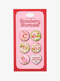 Strawberry Shortcake Characters Blind Box Button Set