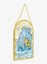 Disney Alice in Wonderland Alice in Bottle Stained Glass Wall Art - BoxLunch Exclusive