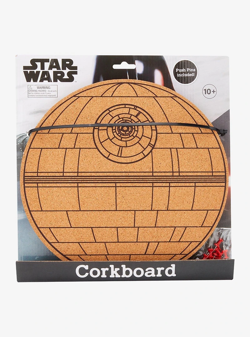 Star Wars Death Star Corkboard with Push Pins — BoxLunch Exclusive