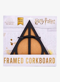 Harry Potter Deathly Hallows Figural Corkboard - BoxLunch Exclusive