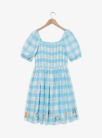 Bluey Gingham Daisy Smock Dress - BoxLunch Exclusive