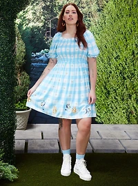 Bluey Gingham Daisy Plus Smock Dress - BoxLunch Exclusive